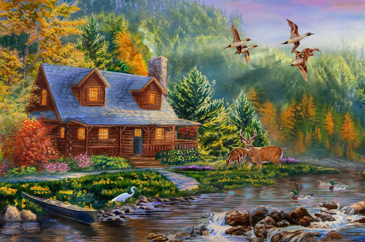 Rivers Edge II by cory Carlson 