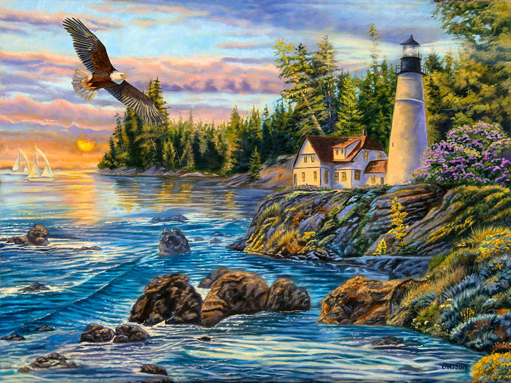 Peaceful waters by cory Carlson 