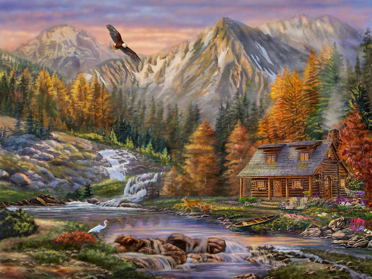 Mountain Retreat by cory Carlson 