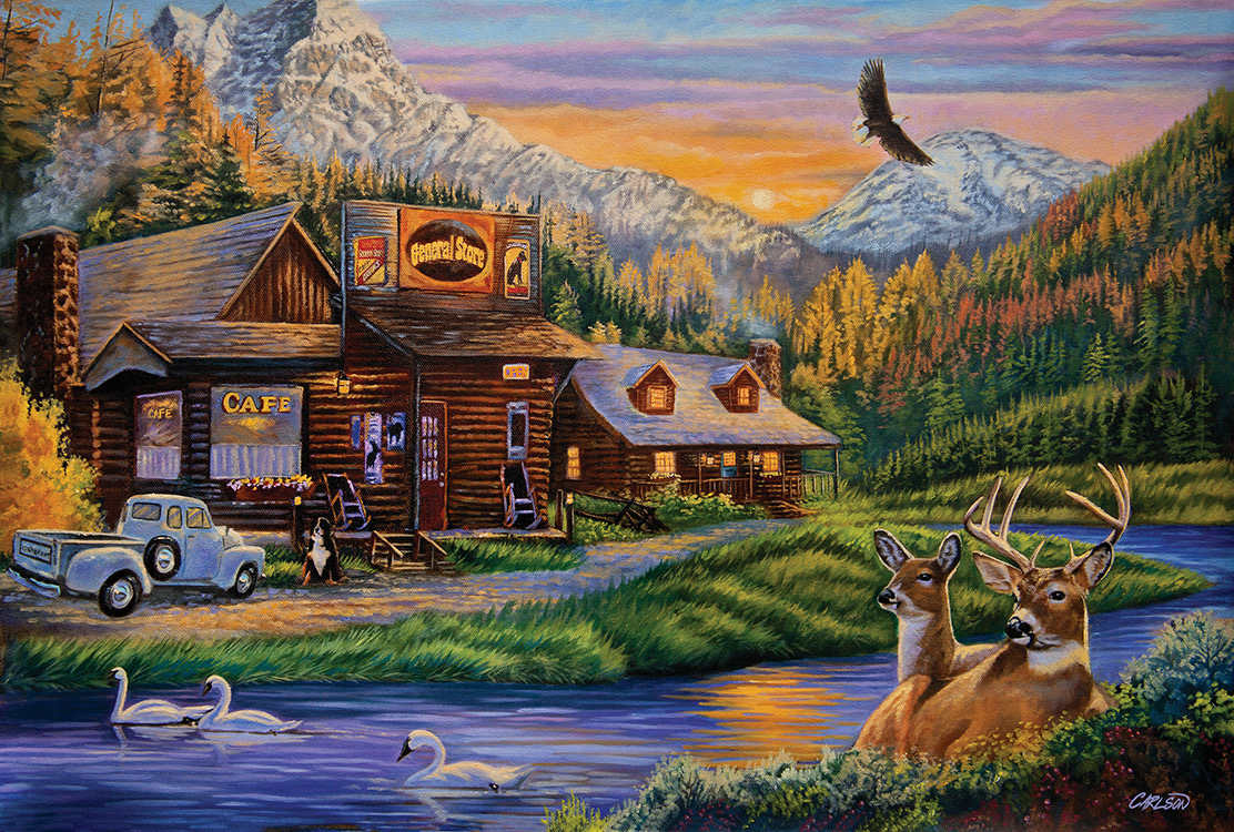 Mountain oasis by cory Carlson, Image 1.