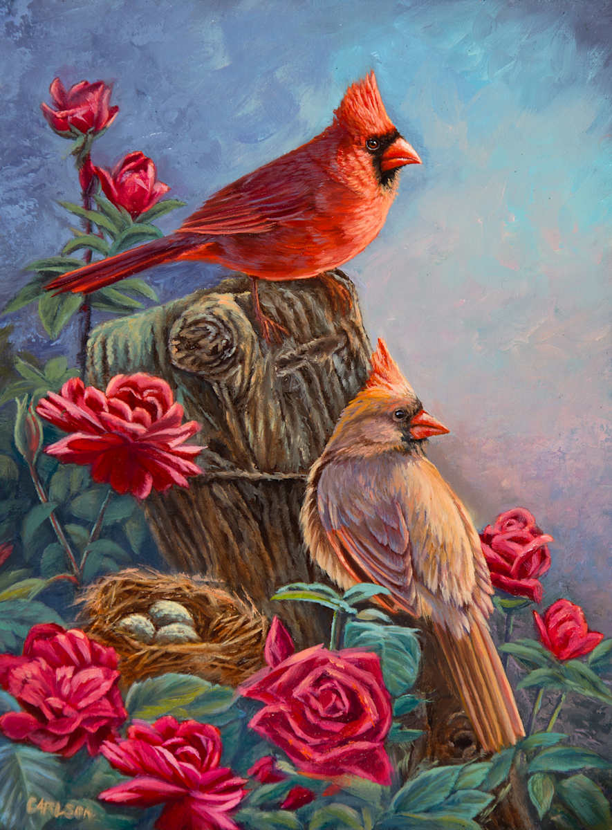 Rhapsody in Red II by cory Carlson 