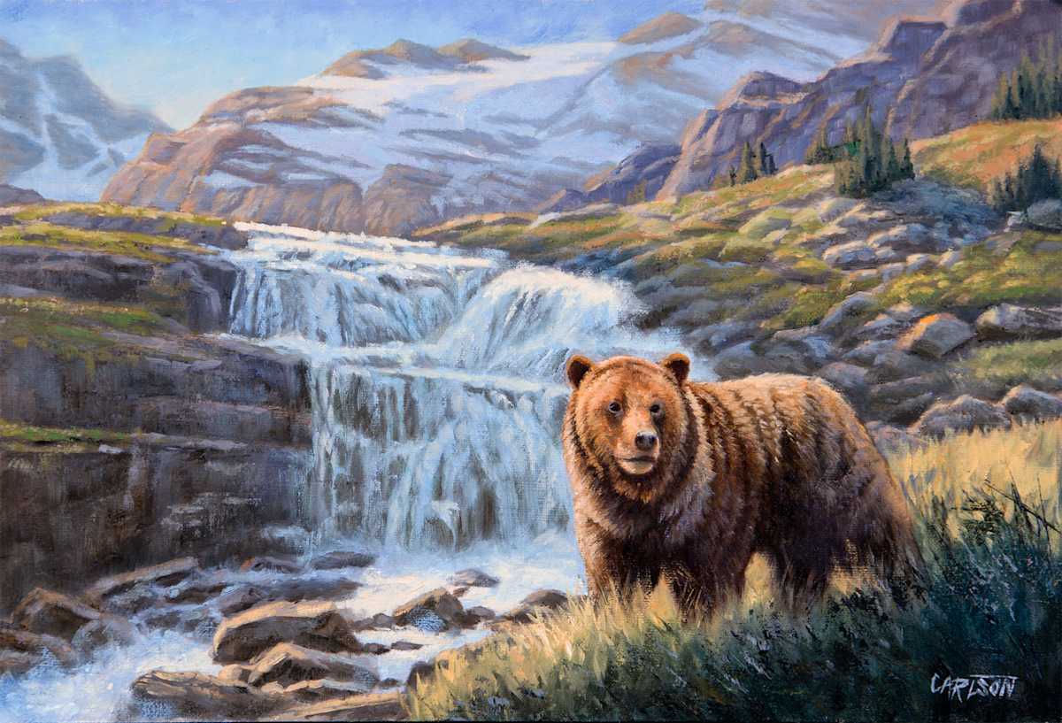 Beside the falls 