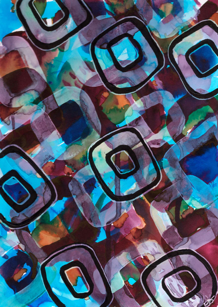 Diagonal Mid-Century Modern 