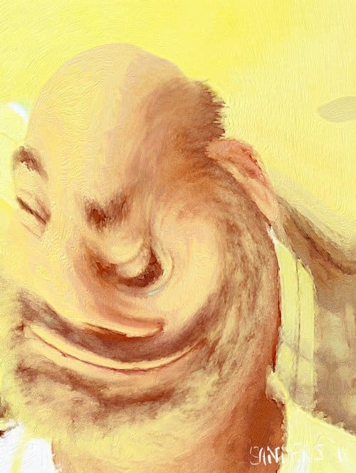 SELF PORTRAIT by Eric Sanders, Image 1.