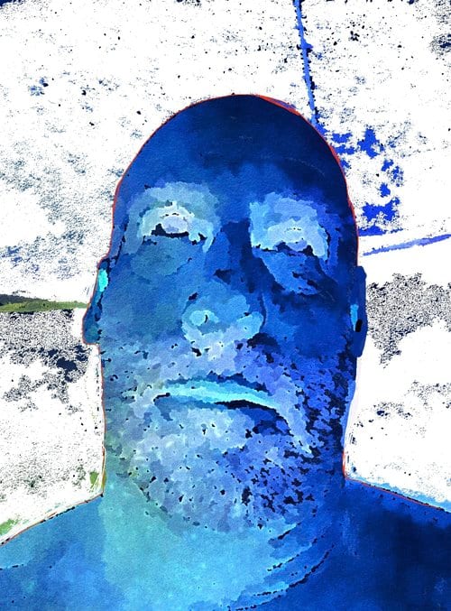 CV 19 BLUES / CROSSROADS BLUES SELFIE by Eric Sanders, Image 1.
