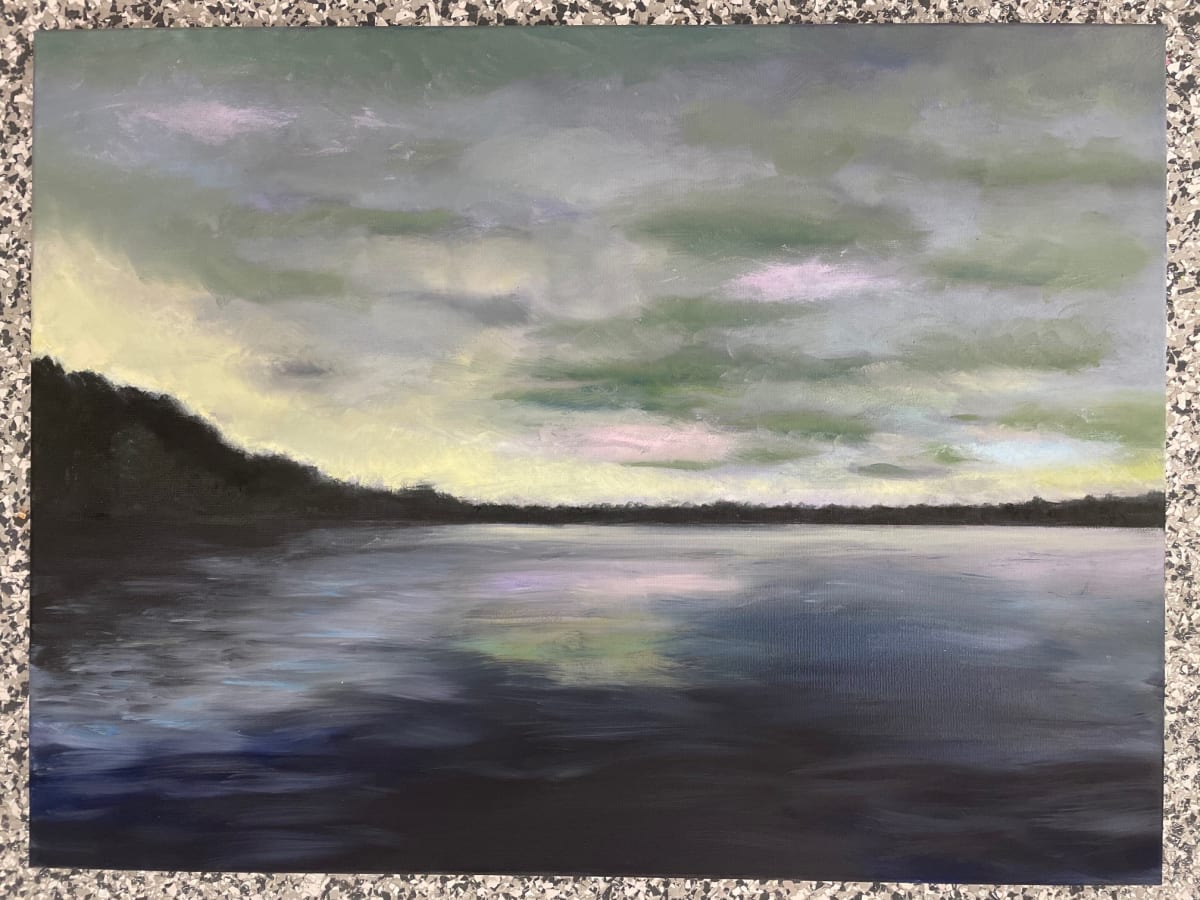 Piet's Lake with Clouds by Eric Sanders, Image 1.