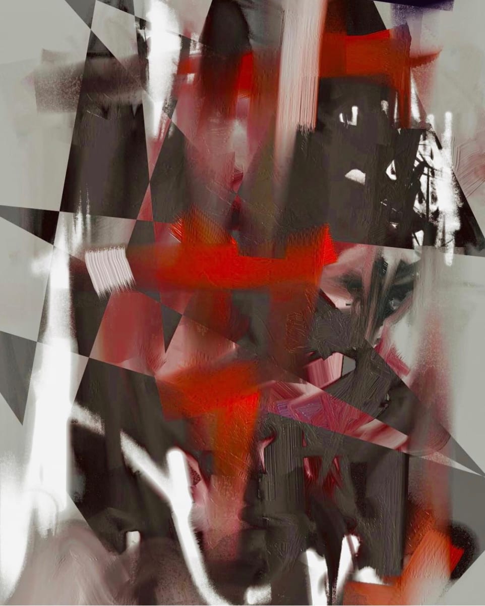 Burnt Umber Abstract by Eric Sanders, Image 1.