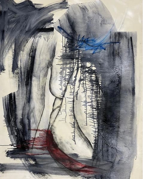 Torso - De Kooning Style (work in progress) by Eric Sanders, Image 1.