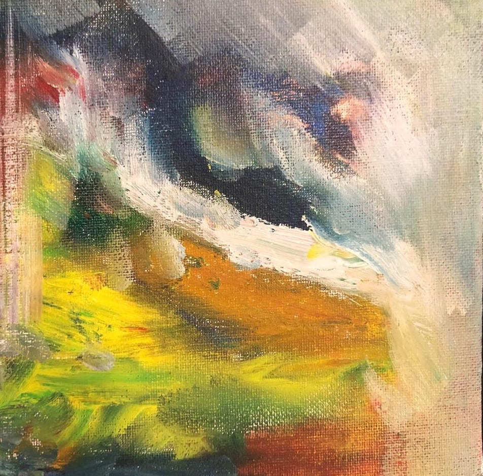 South Bay Artist Collective Abstract I by Eric Sanders 