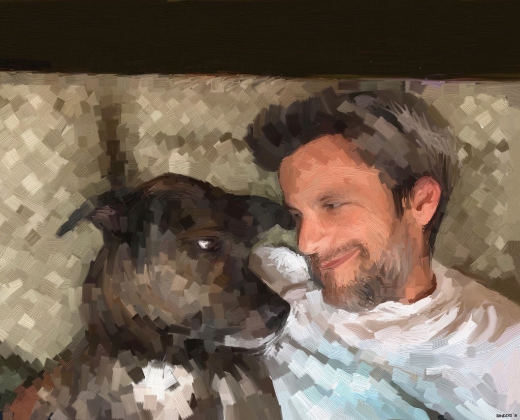 Brian and Dave by Eric Sanders 