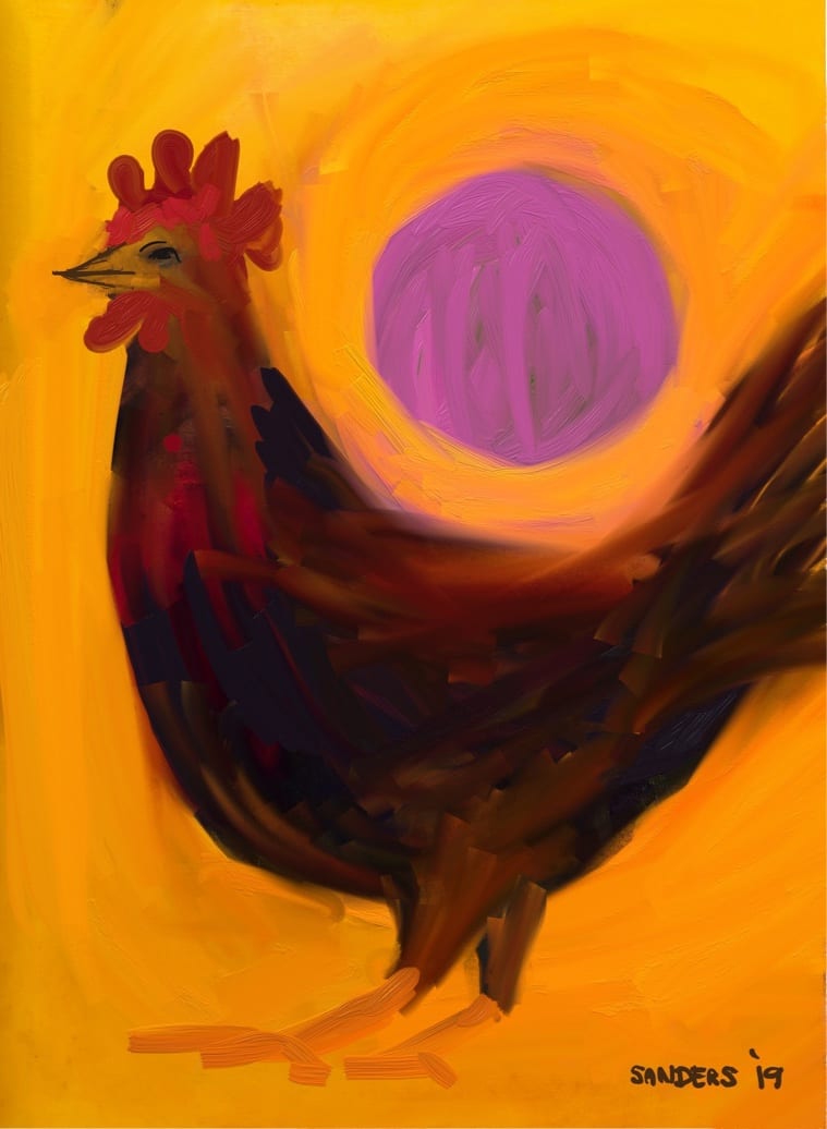 Here Comes the Rooster II by Eric Sanders 