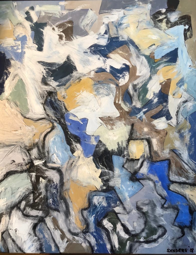 26th St Kitchen Abstract by Eric Sanders 