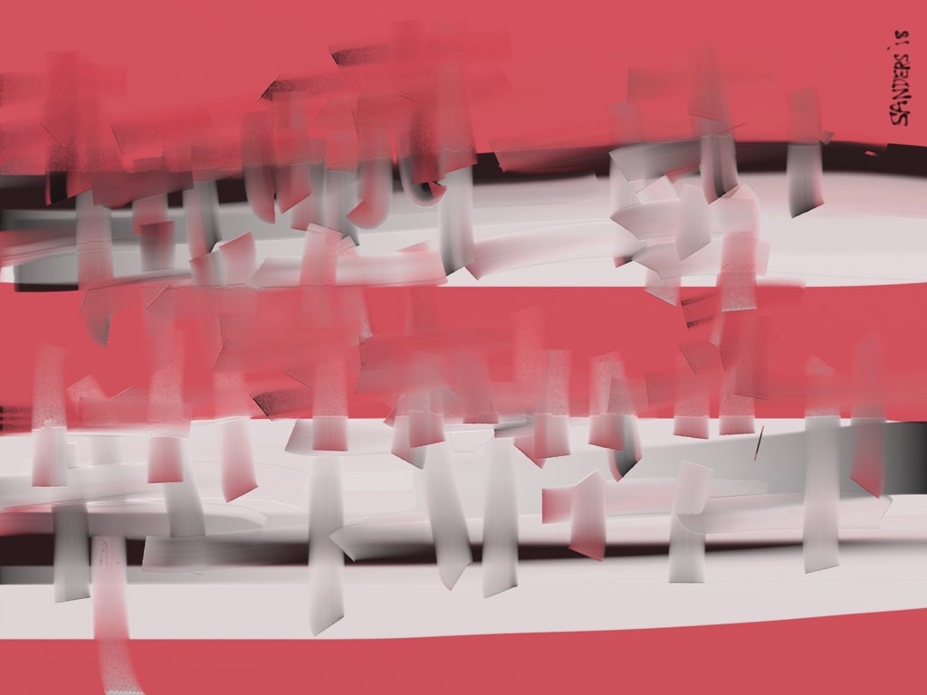Bones On Pink 