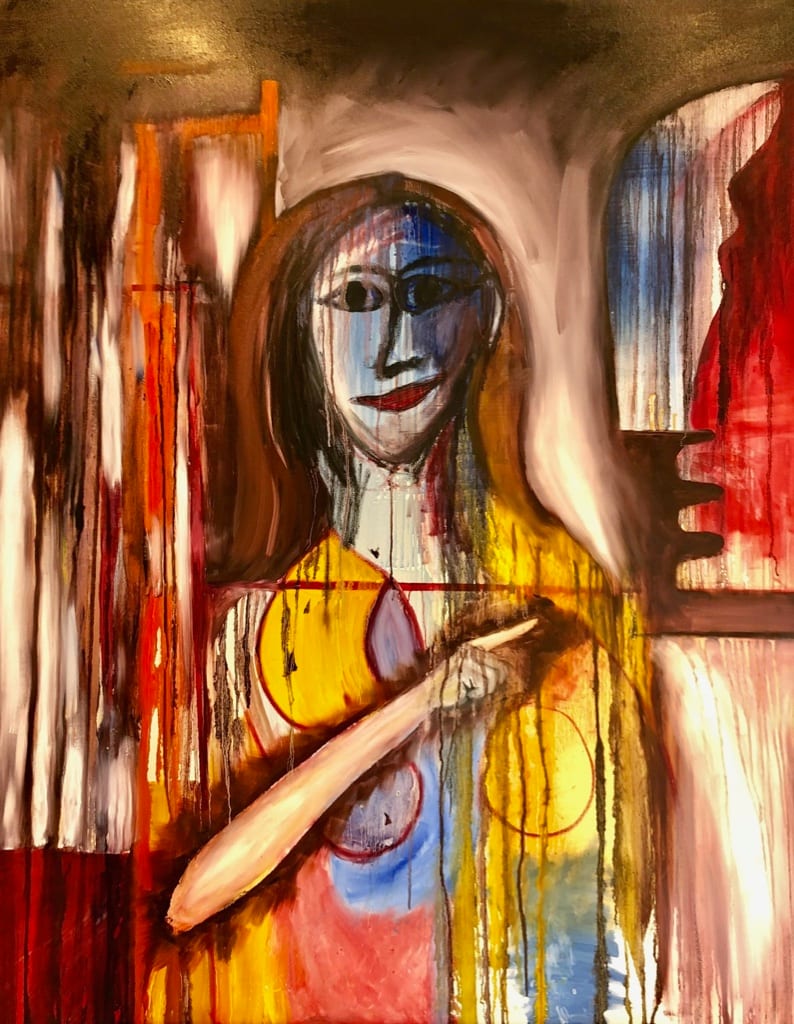 Modern Mona Lisa by Eric Sanders 