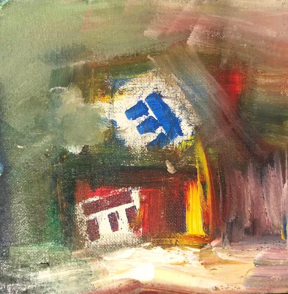 Resin Gallery Benefit Abstract #1 by Eric Sanders 