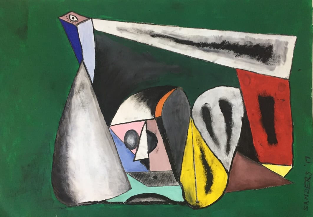 Antibes Abstract by Eric Sanders 