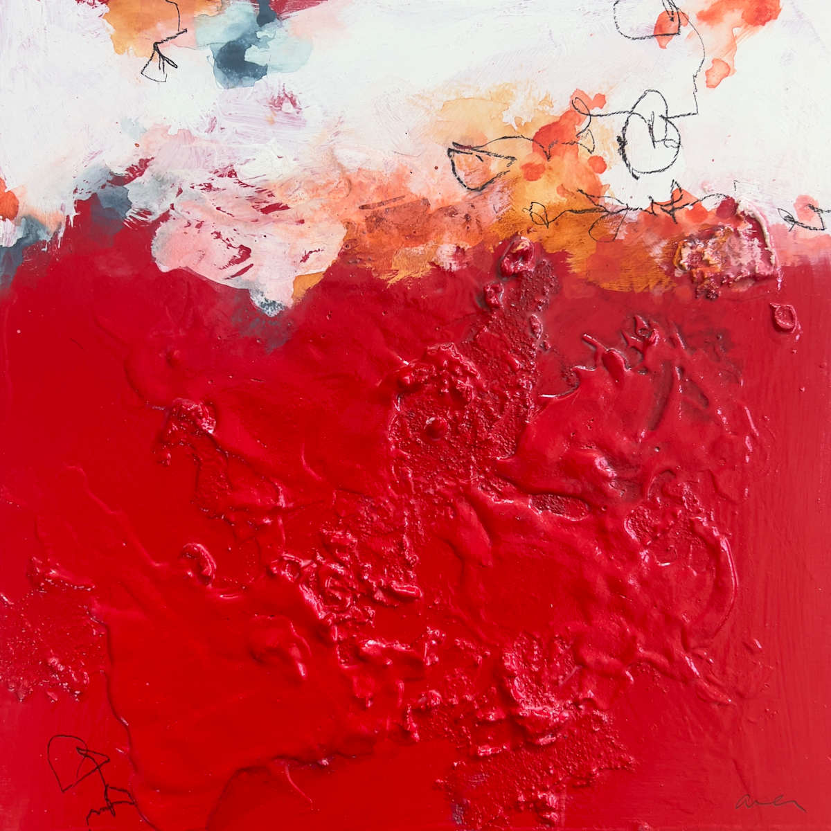 Crimson Commotion by Alissa Van Atta, Image 1.