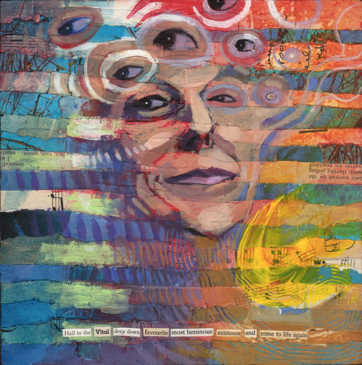 Hail to the vital Existence by Lydia Burris, Image 1.