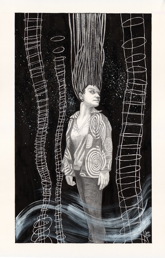 She Came Alive When She Heard The Night Wind Cry by Lydia Burris, Image 1.