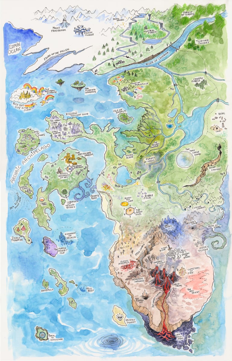 World Building Map - Spring 2020 