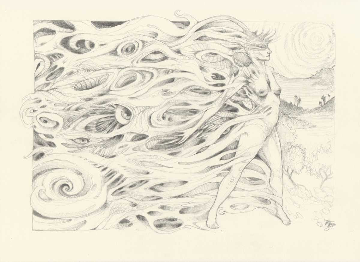 She Brings the Shadows by Lydia Burris, Image 1.