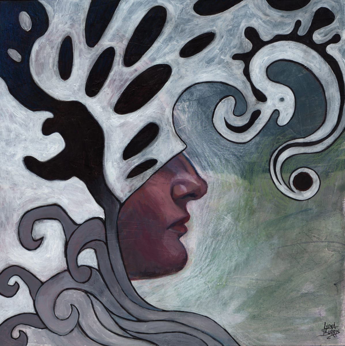 The Helm of Phantasy by Lydia Burris, Image 1.