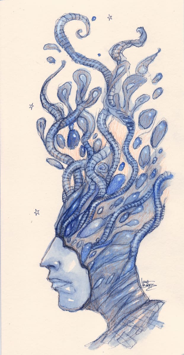 Elemental - BLUE by Lydia Burris 