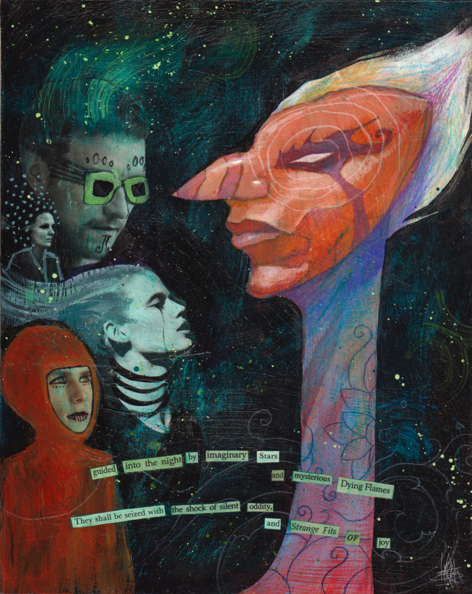 Guided by Imaginary Stars by Lydia Burris 