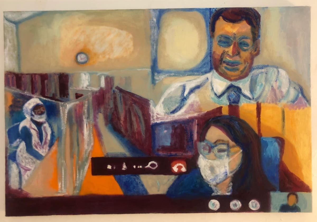 Virtual Court Hearing by Anna Marie Rockwell, Image 1.