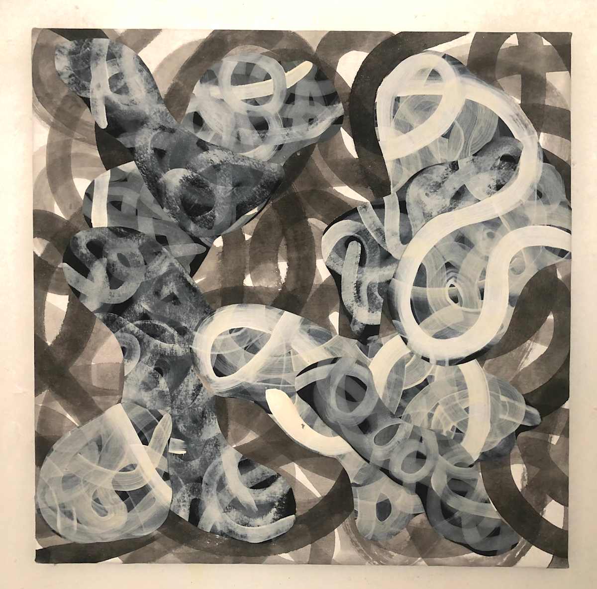 Abstract Stroke Collage by Anna Marie Rockwell, Image 1.