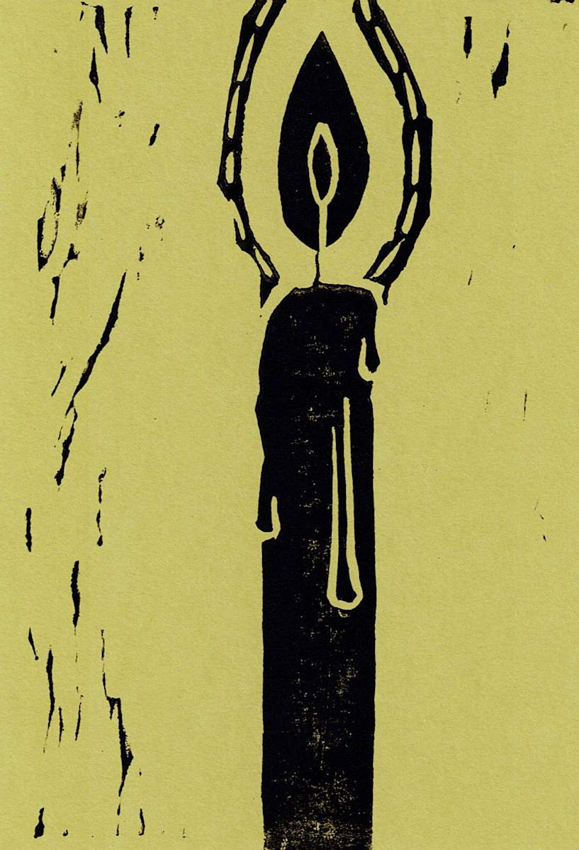 Block Print, 'Light' 13/17 by Anna Lyle, Image 1.