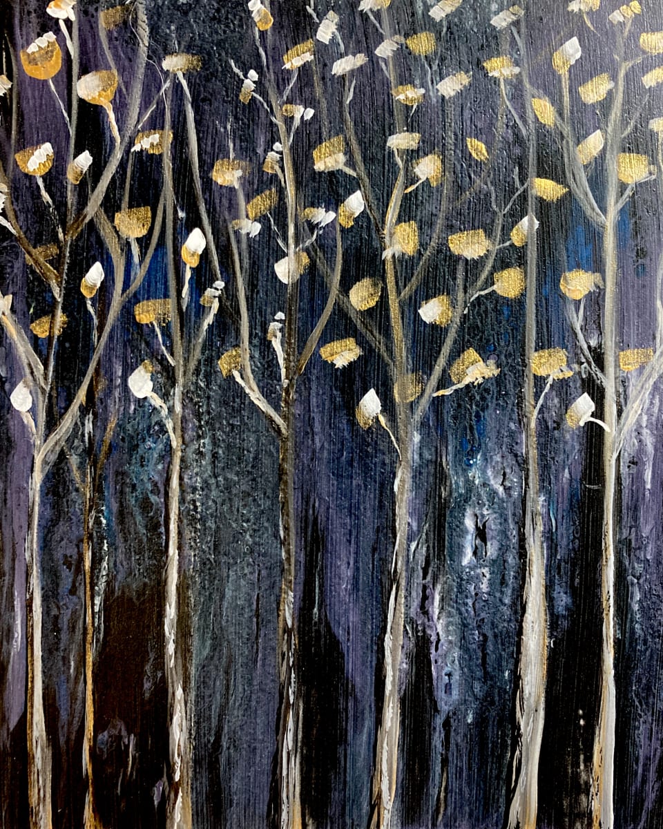 Midnight Aspens #1 