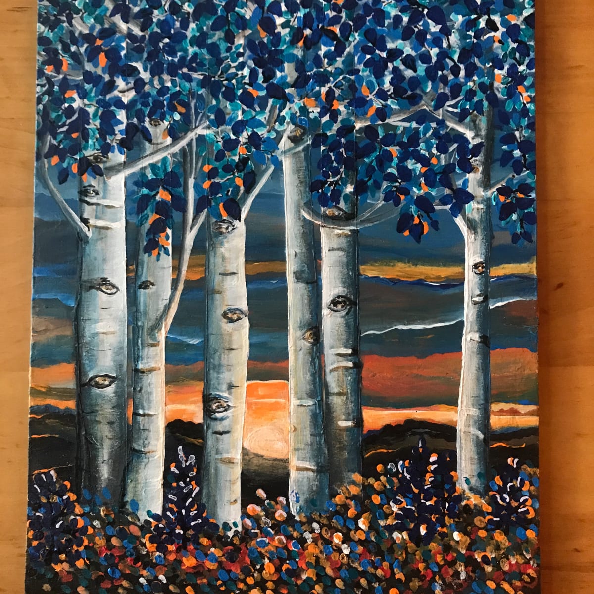 Electric Aspens - Small Study 