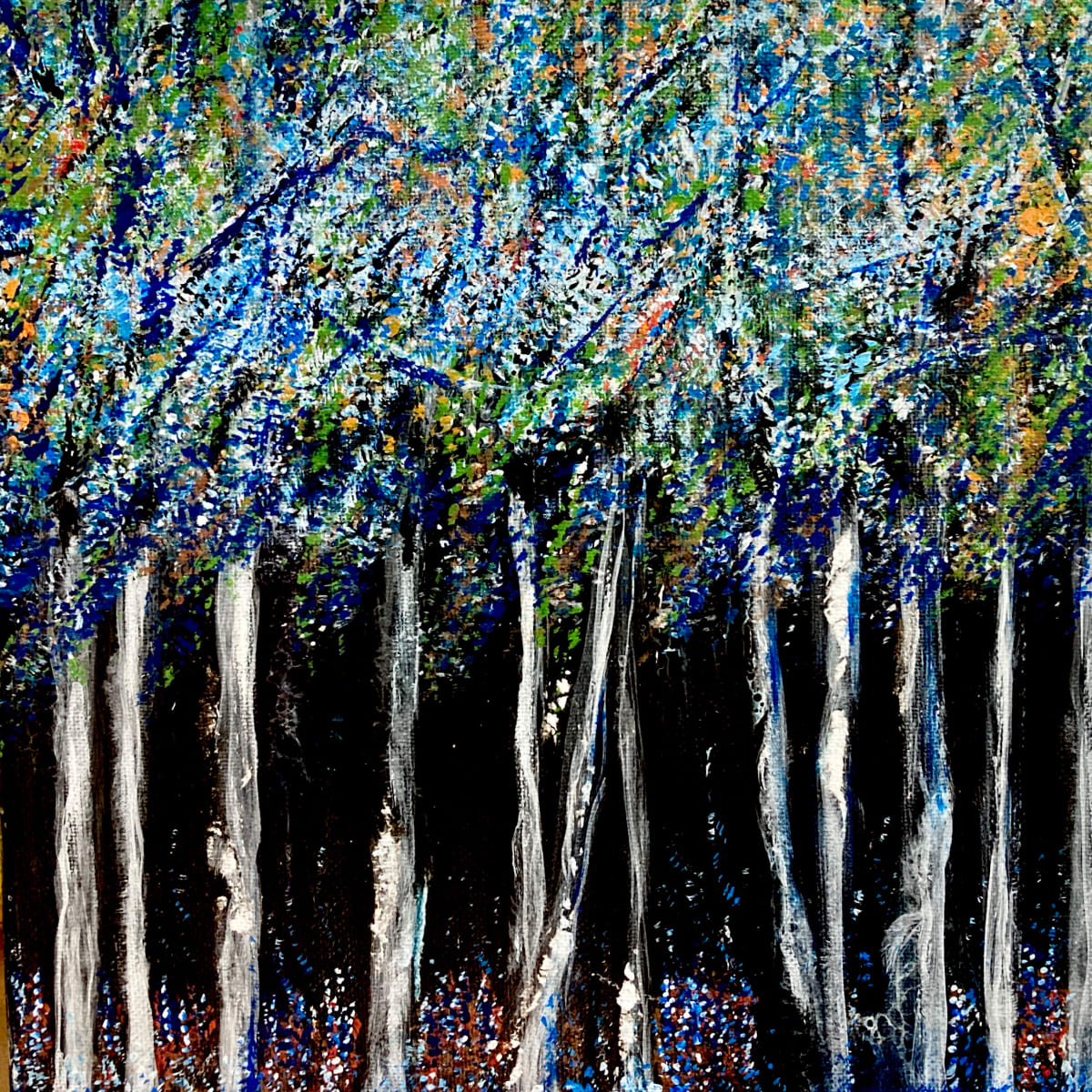 Midnight Aspens #5 