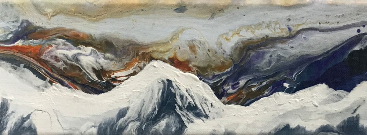 Grand Traverse Winter Mini Pano by Margo Thomas 