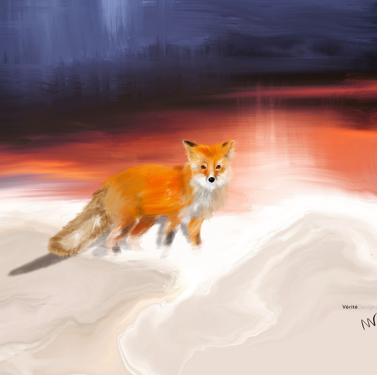 Colorado Fox by Margo Thomas 