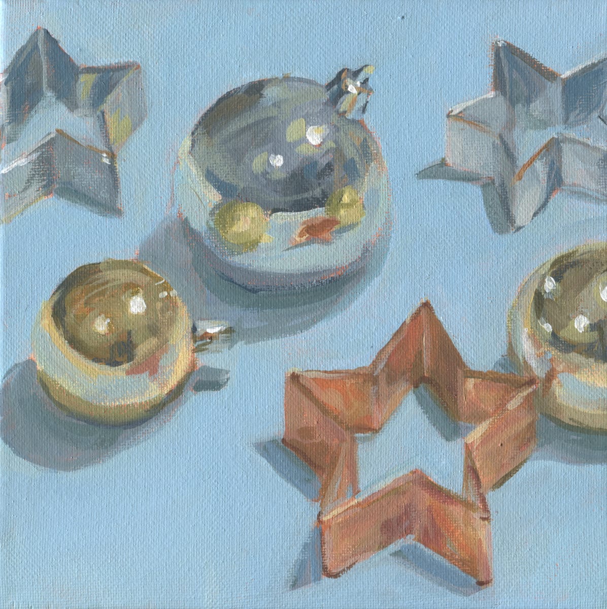 Ornaments and Star Cookie Cutter 
