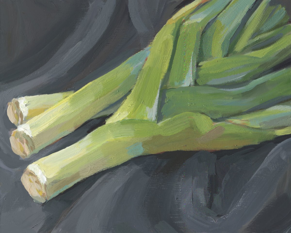 Leeks by Carrie Arnold 