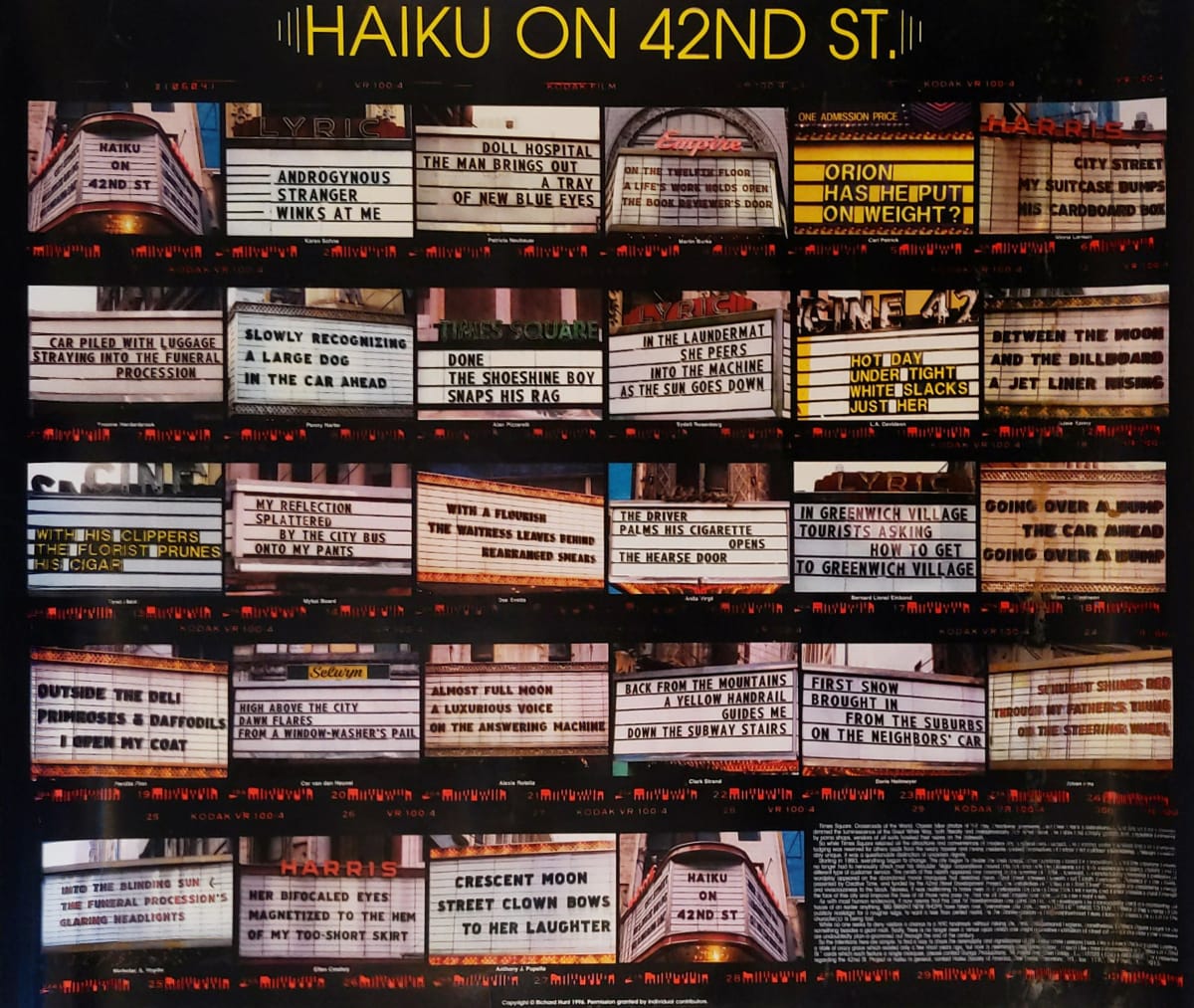 Haiku on 42nd Street by Andy ZZconstable 