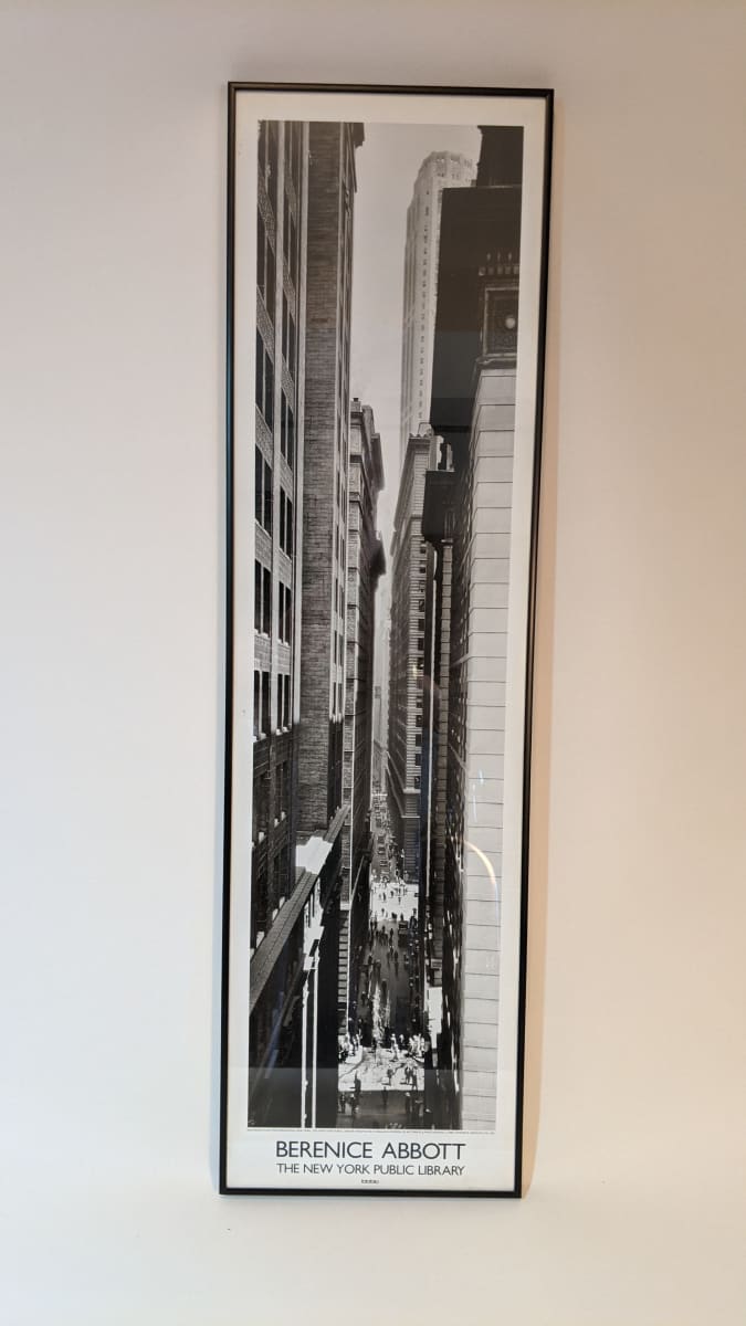 NYC Narrow Street* by Berenice Abbott 