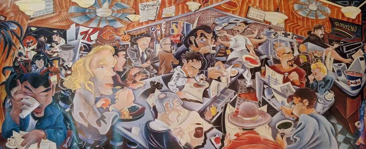 Busy Diner* by Andy ZZconstable 