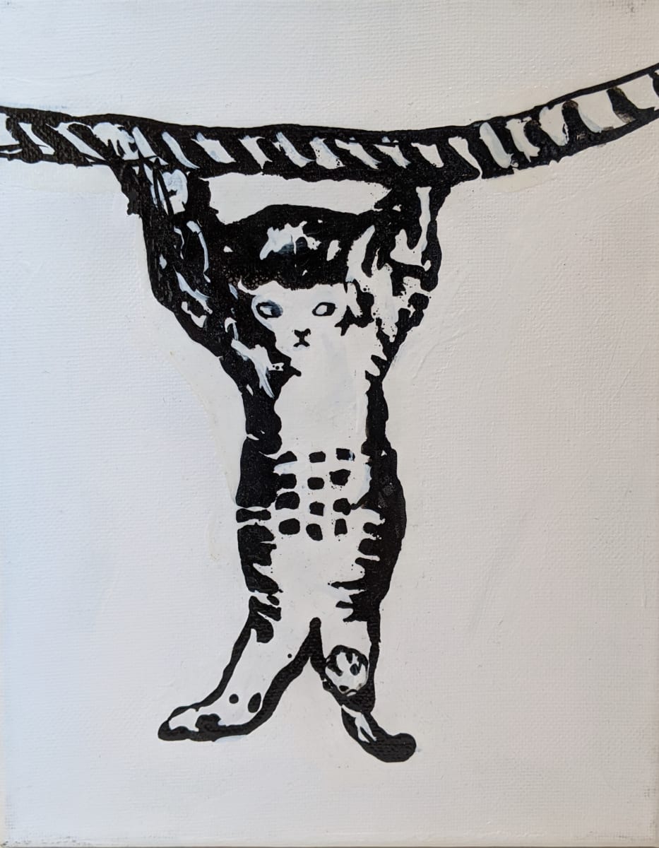 Hang in there Kitty* by Brian Leo 