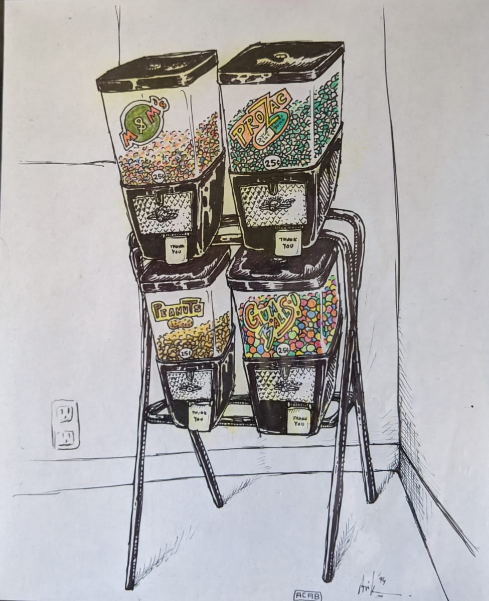 Prozac Gumballs by Andy ZZconstable 