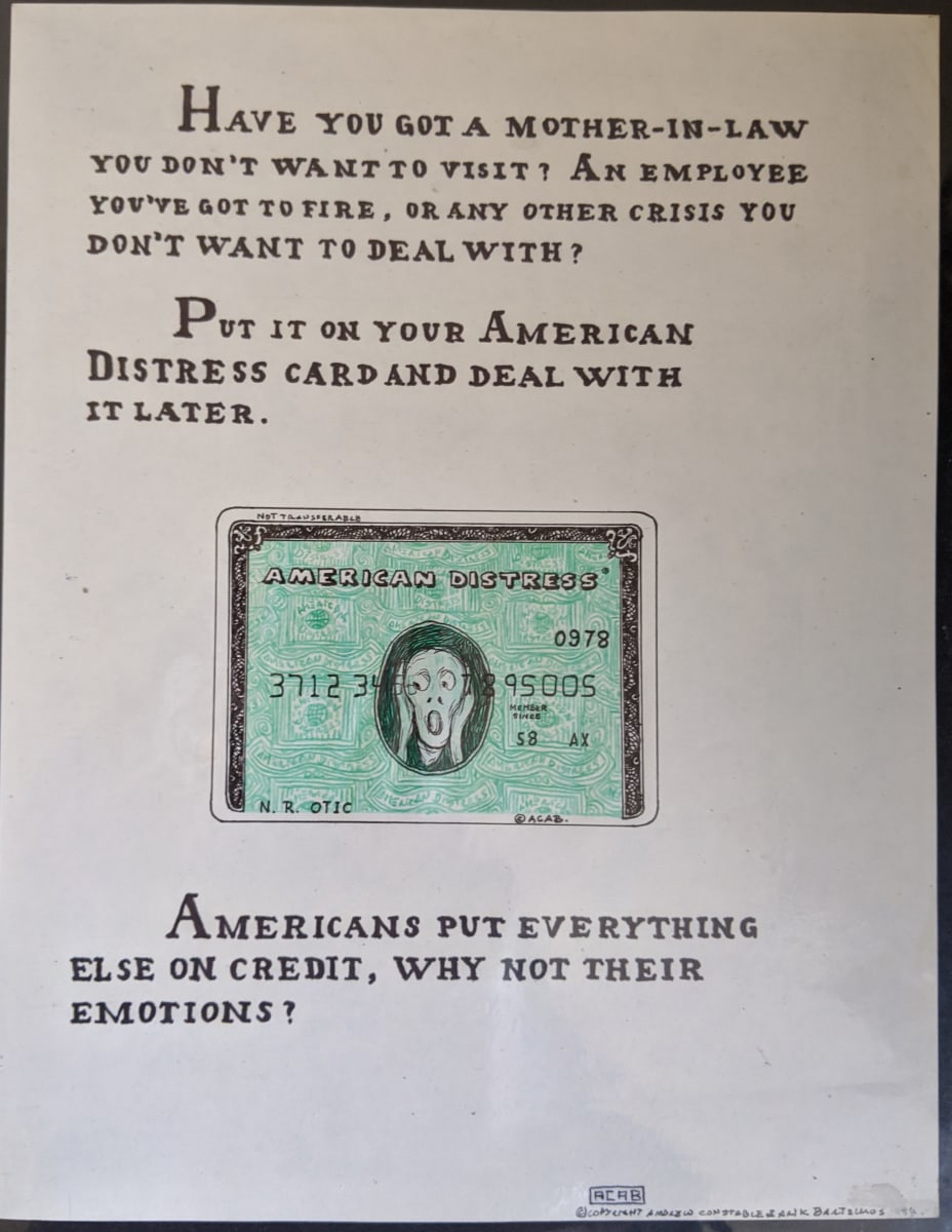 American Distress by Andy ZZconstable 