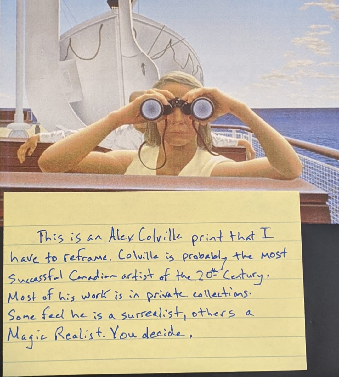 To Prince Edward Island - notes by Alex Colville 
