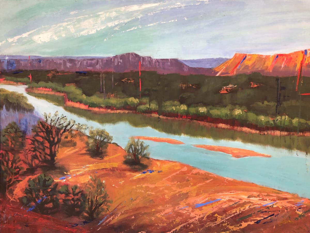 Down To The River (Big Bend) by Laura Hunt  Image: Down To The River, by Laura Hunt