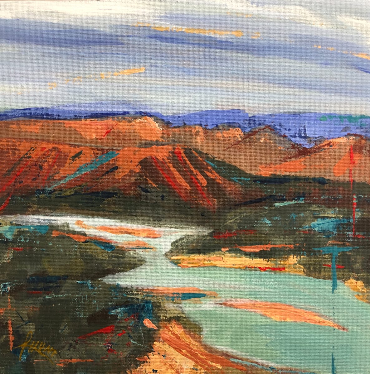 The River Between (Big Bend) by Laura Hunt  Image: The River Between (Big Bend) by Laura Hunt