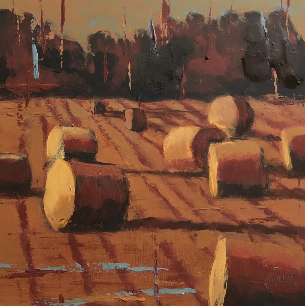 Ten Bales by Laura Hunt  Image: Ten Bales, by Laura Hunt