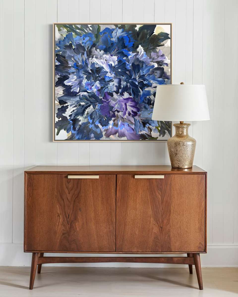 Fleur de Azul III by Jill Malouf, Image 2.
