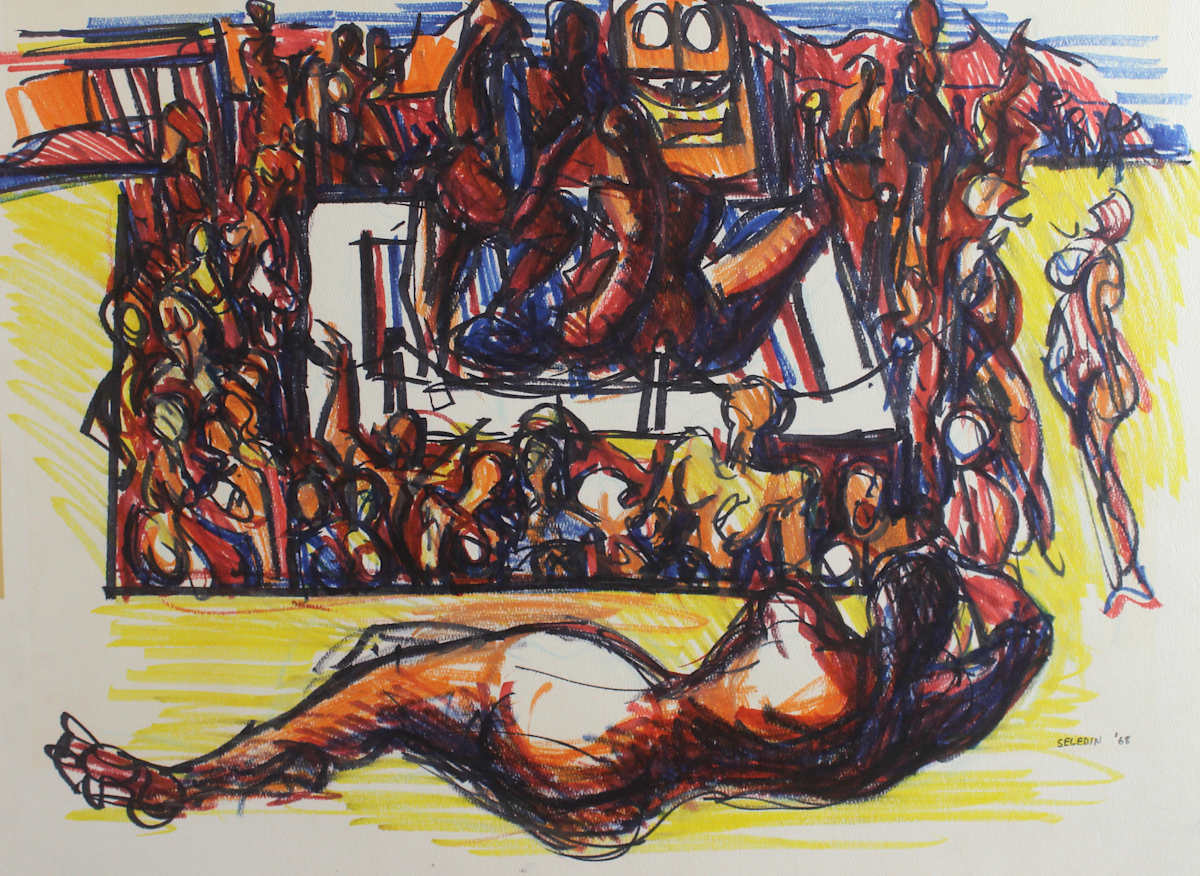 Arena - Study II by Leopold Segedin, Image 2.